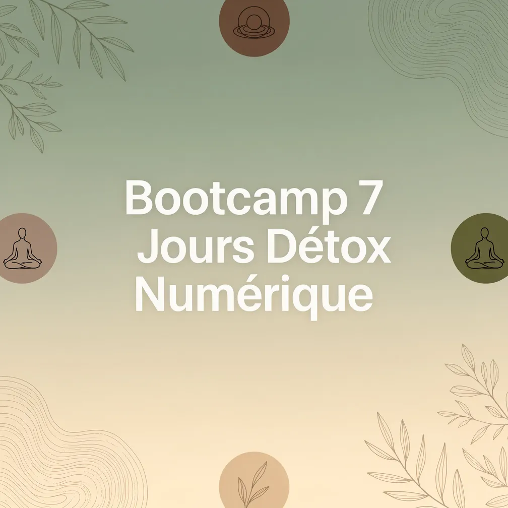 Bootcamp 7 Jours Détox Numérique